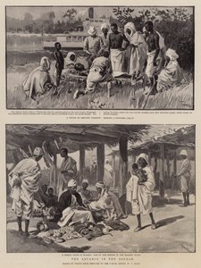 The Advance in the Sudan by Oswaldo Tofani